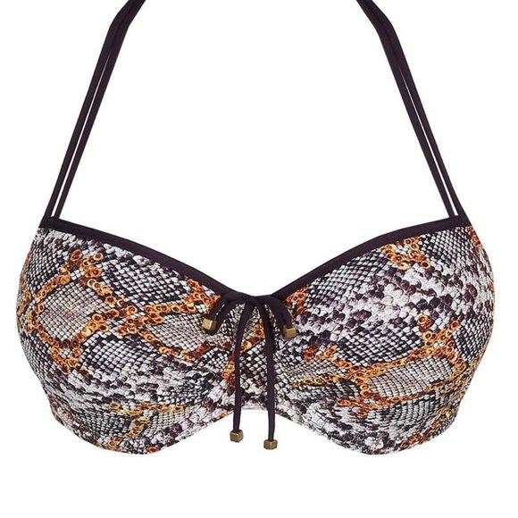 NWT ‼️SALE ‼️ PRIMA DONNA KARMA BIKINI SET Color Amethyst 36E with Med Bottom - Picture 4 of 8